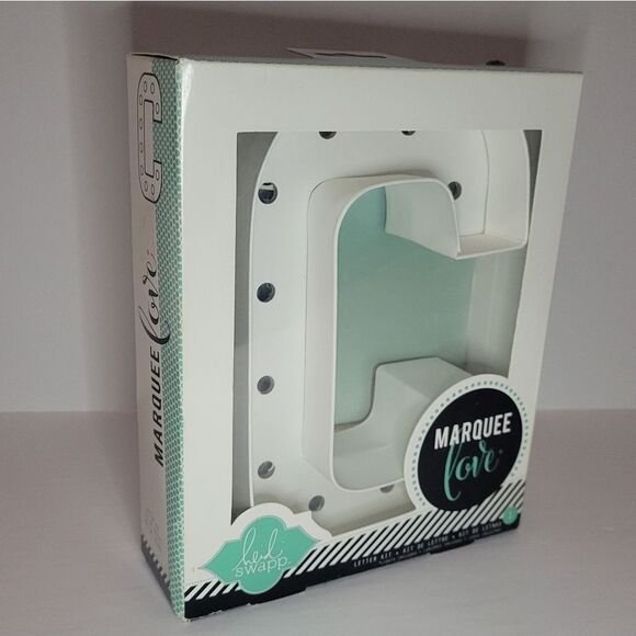 American Crafts Letter C Marquee Kit - Picture 3 of 7